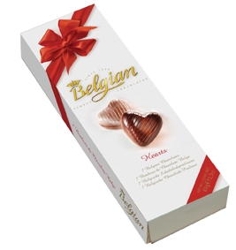 Bombones Hearts Belgian 65 grms.