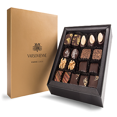 Caja de bombones clásicos Varsovienne 190 grms.